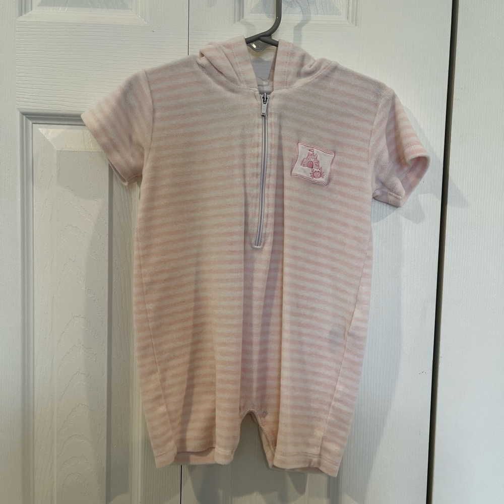 Kissy kissy pink pool coverup 18-24m